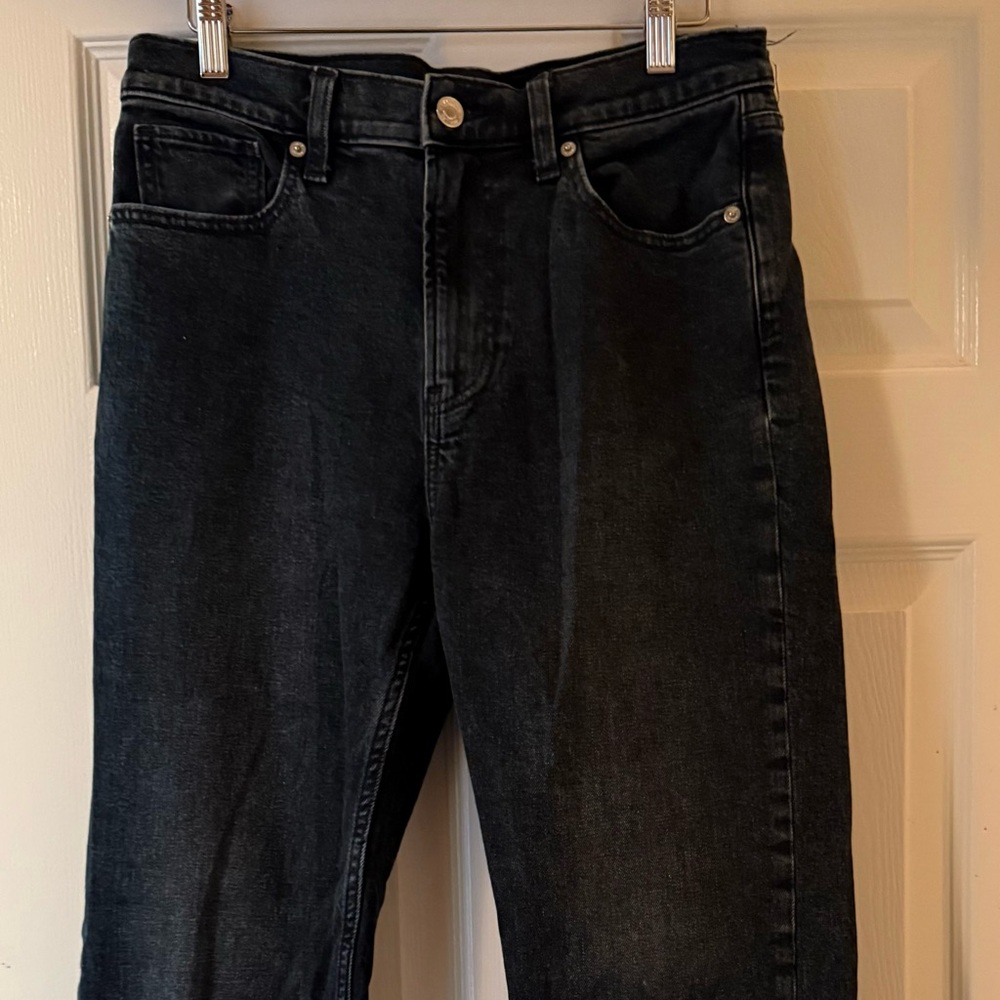 GAP High Rise Straight Dark Denim Jeans-8/29R